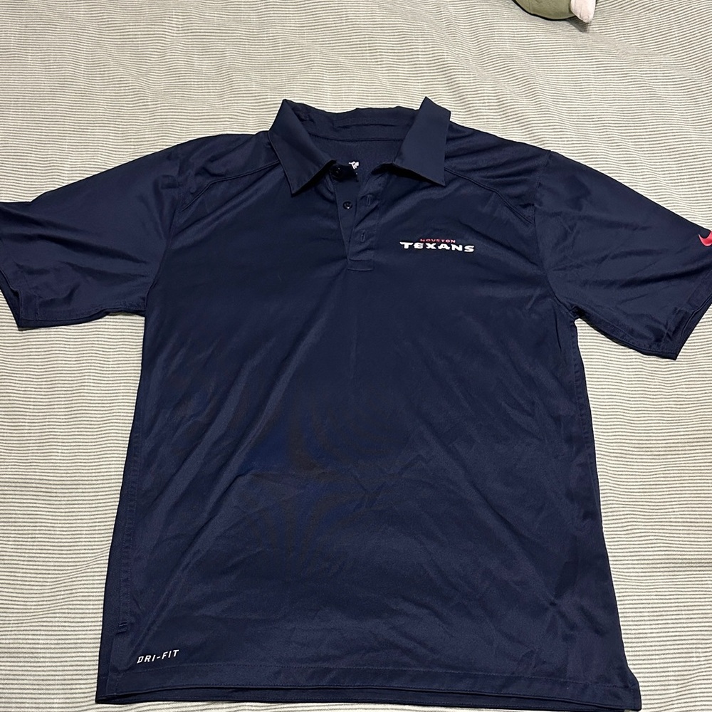 Nike Men's Dark Blue Dri-FIT Polo